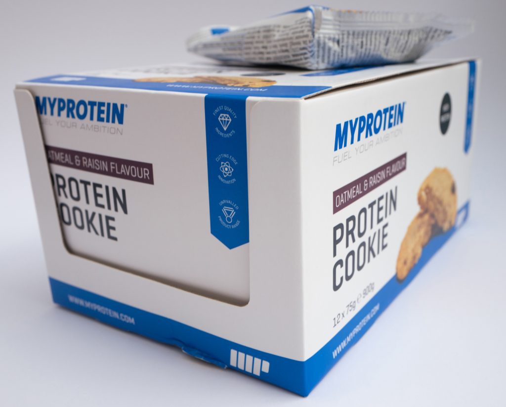 My protein cookie box