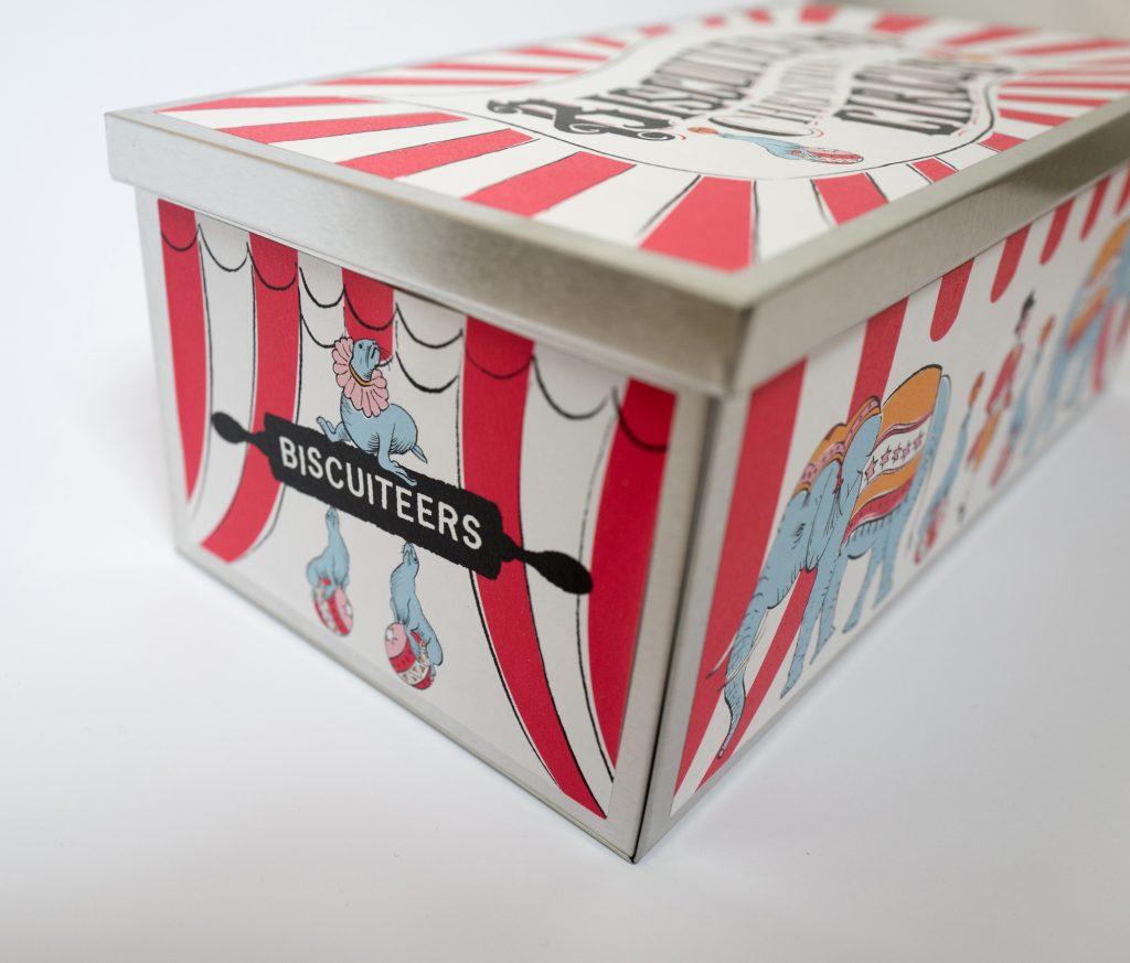 Biscuiteers Christmas Circus tin