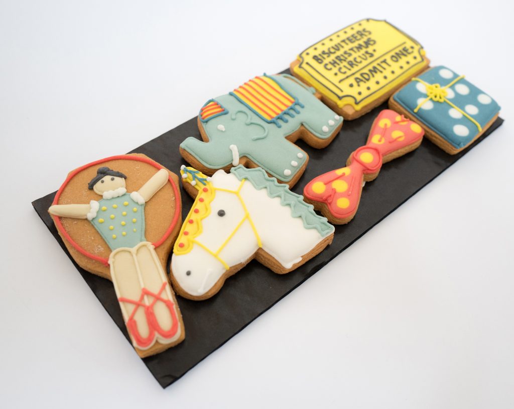 Biscuiteers Christmas Circus tin - Biscuits