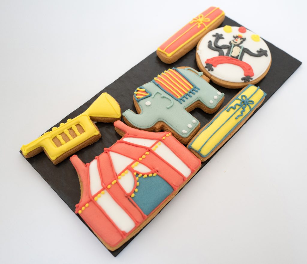 Biscuiteers Christmas Circus tin - Biscuits