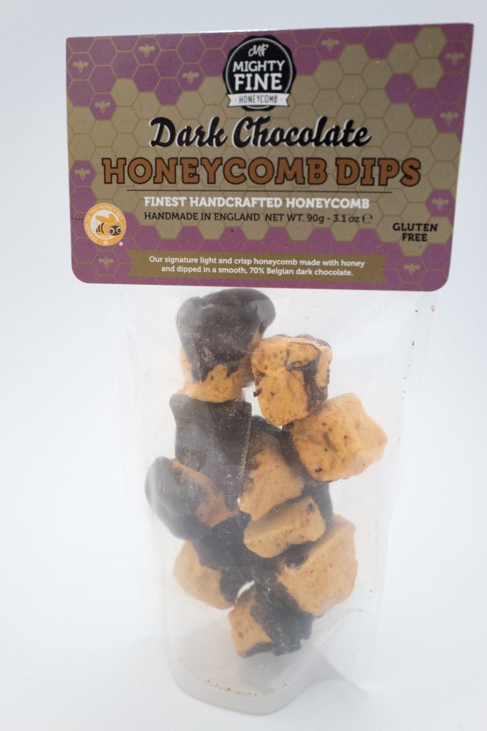 Mighty fine - Dark chocolate honeycomb dips