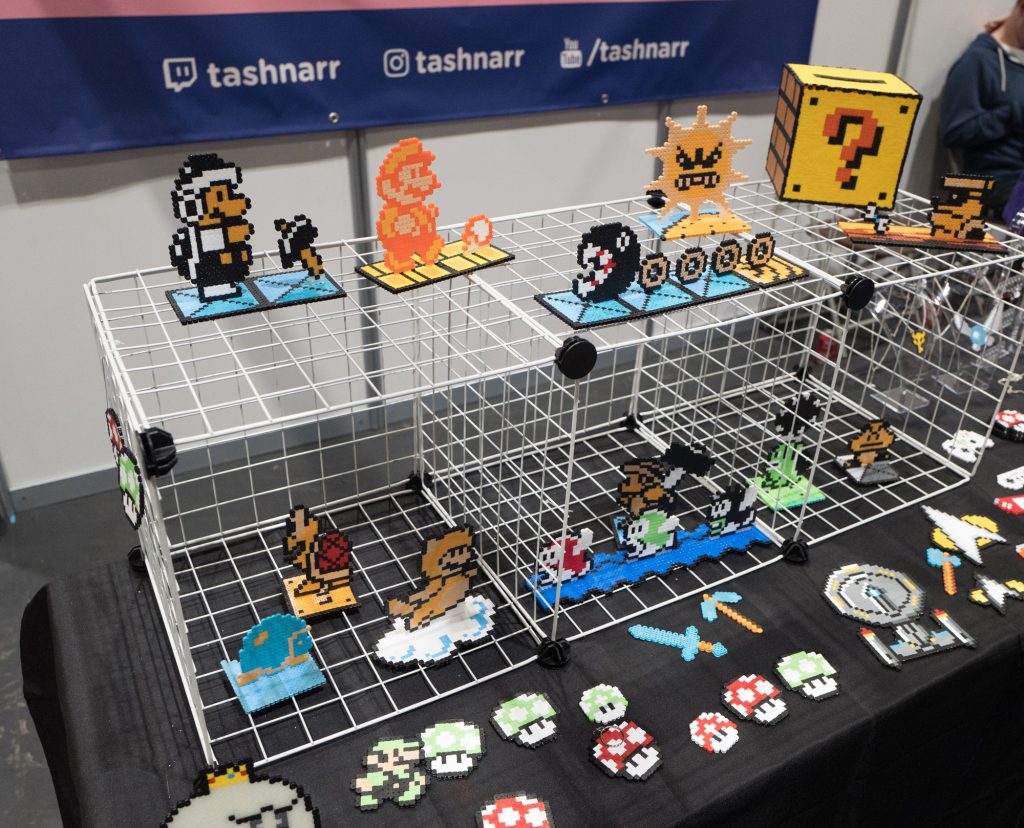 MCM Comic Con London 2016 - Mario figures