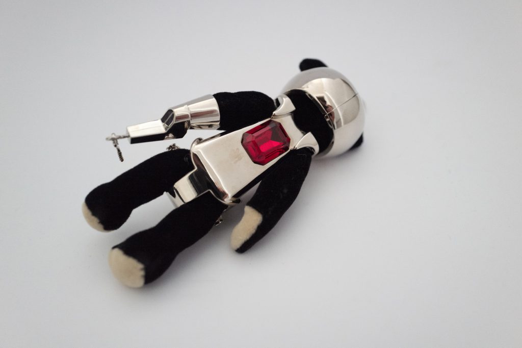 Prada robot teddy bear trick