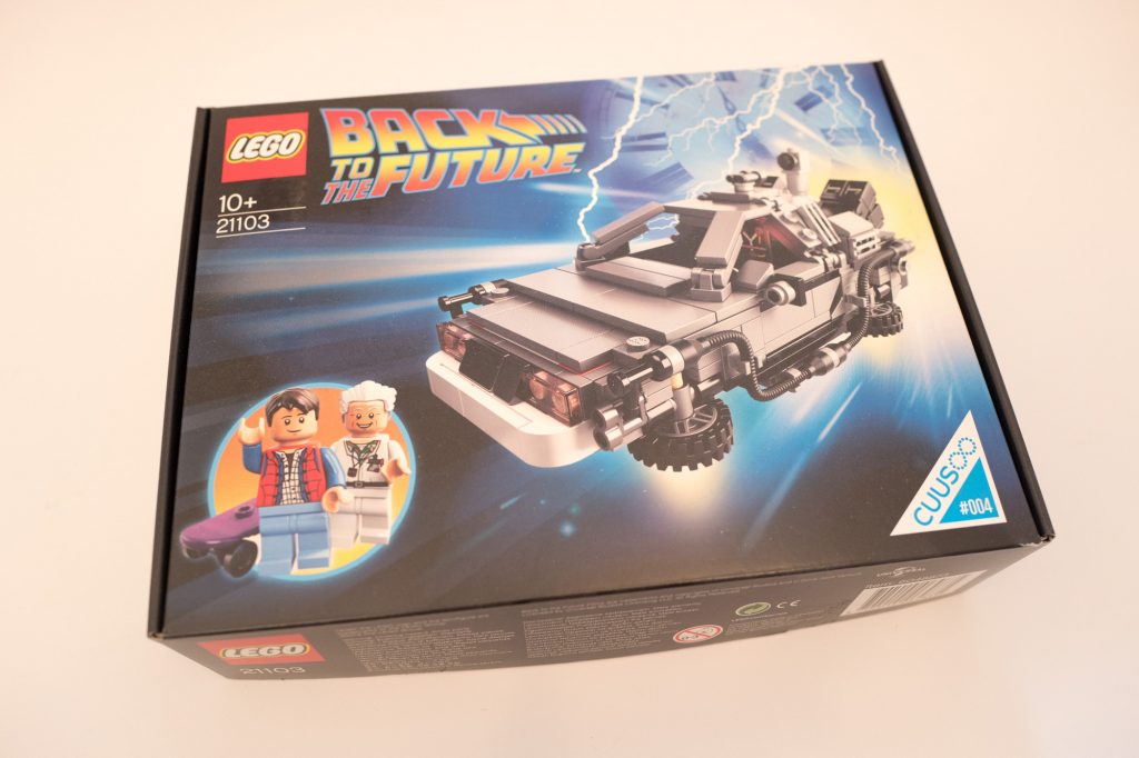 Lego Back to the Future car