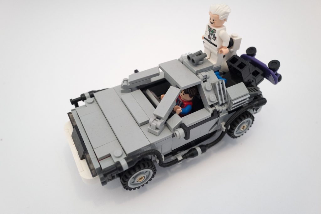 Lego Back to the Future car