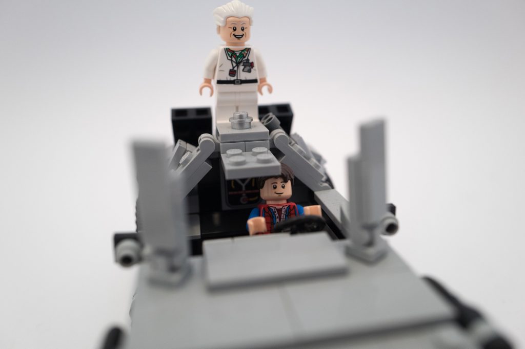 Lego Back to the Future car