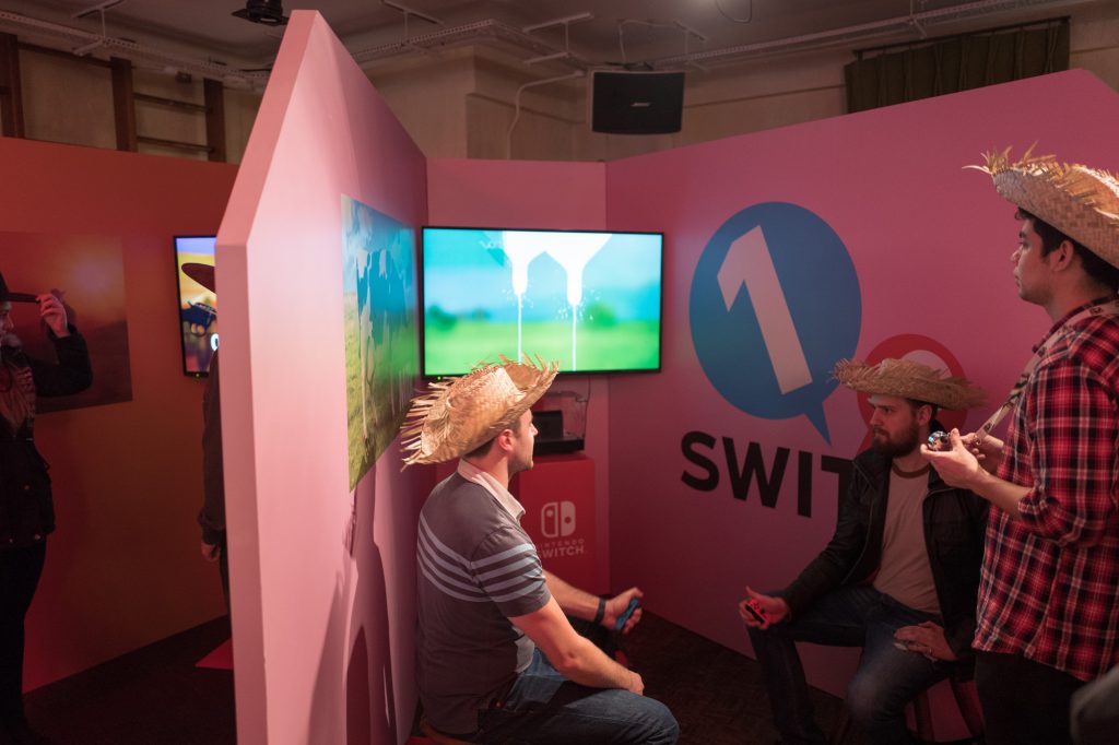 Nintendo switch - London event