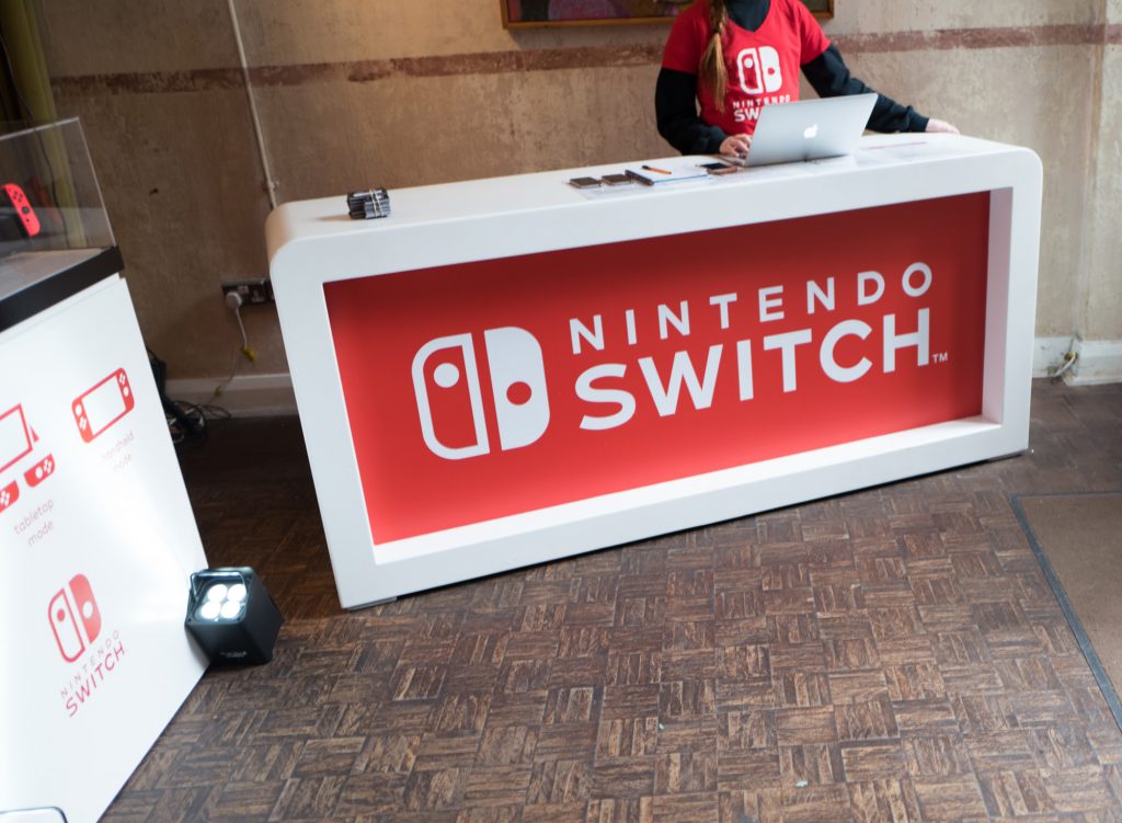 Nintendo switch - London event