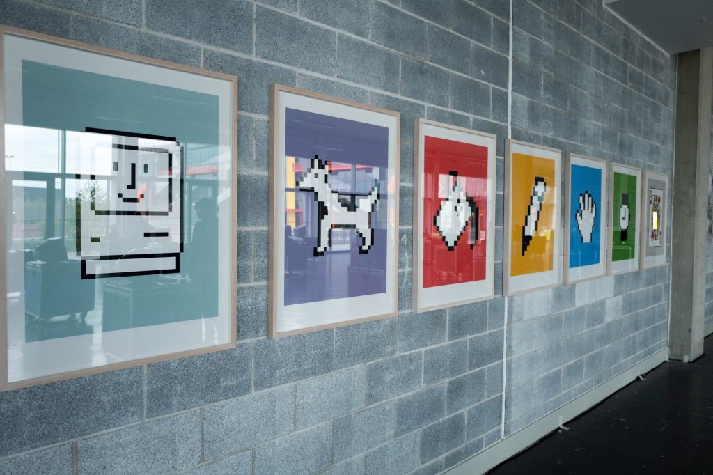 Icon prints - 64 Bits - An Exhibition of the webs lost past