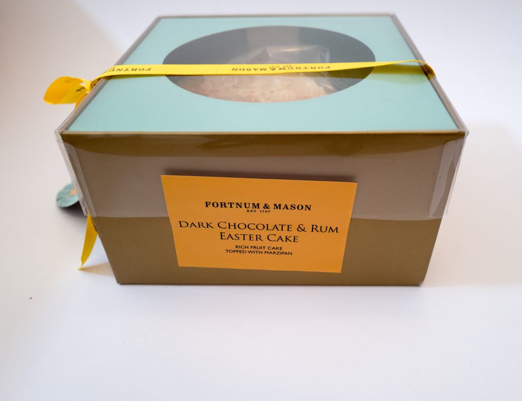 Fortnum & Mason - Dark chocolate & rum Easter cake