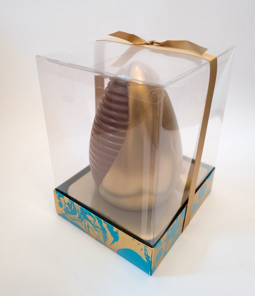 Marks and Spencer - Milk chocolate golden swirl egg