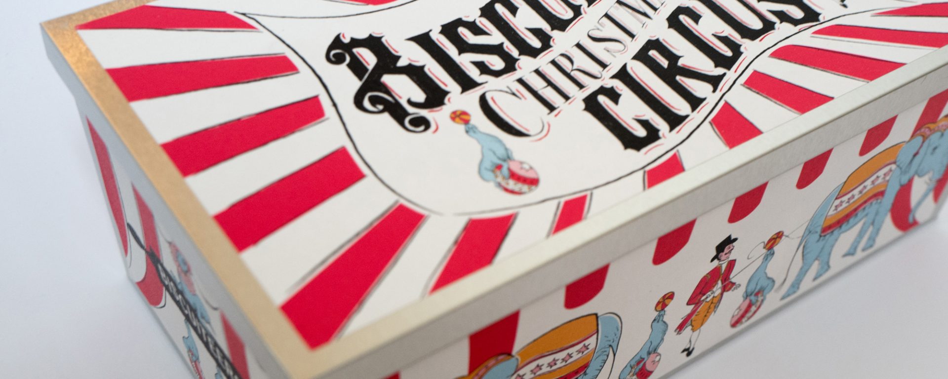 Biscuiteers Christmas Circus tin