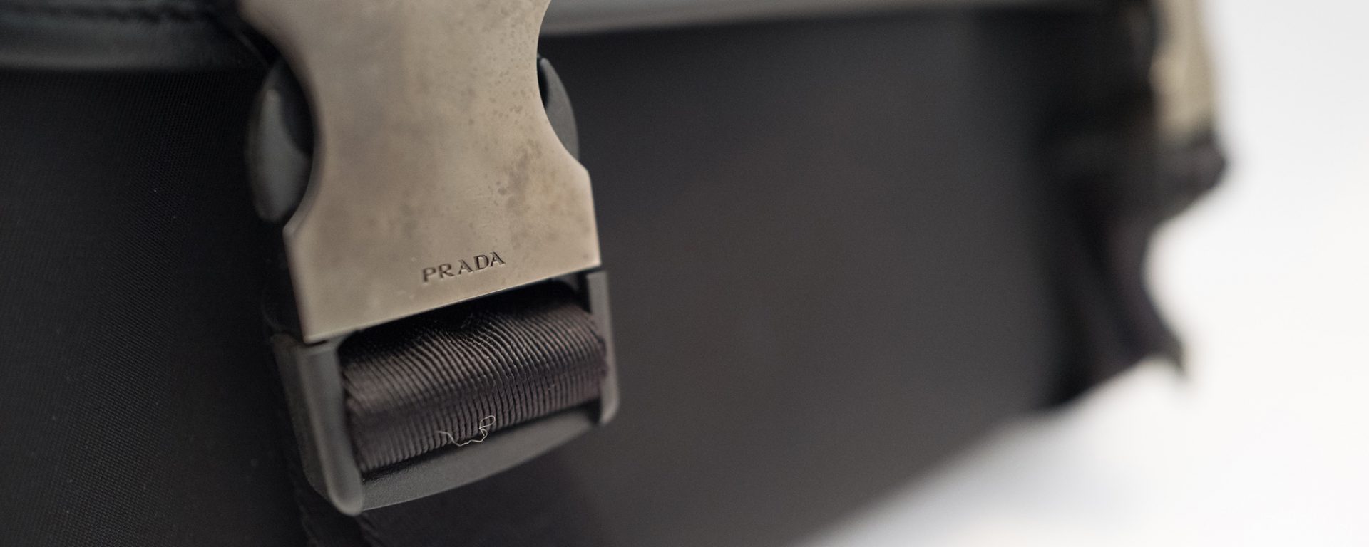 Prada camera bag - buckle