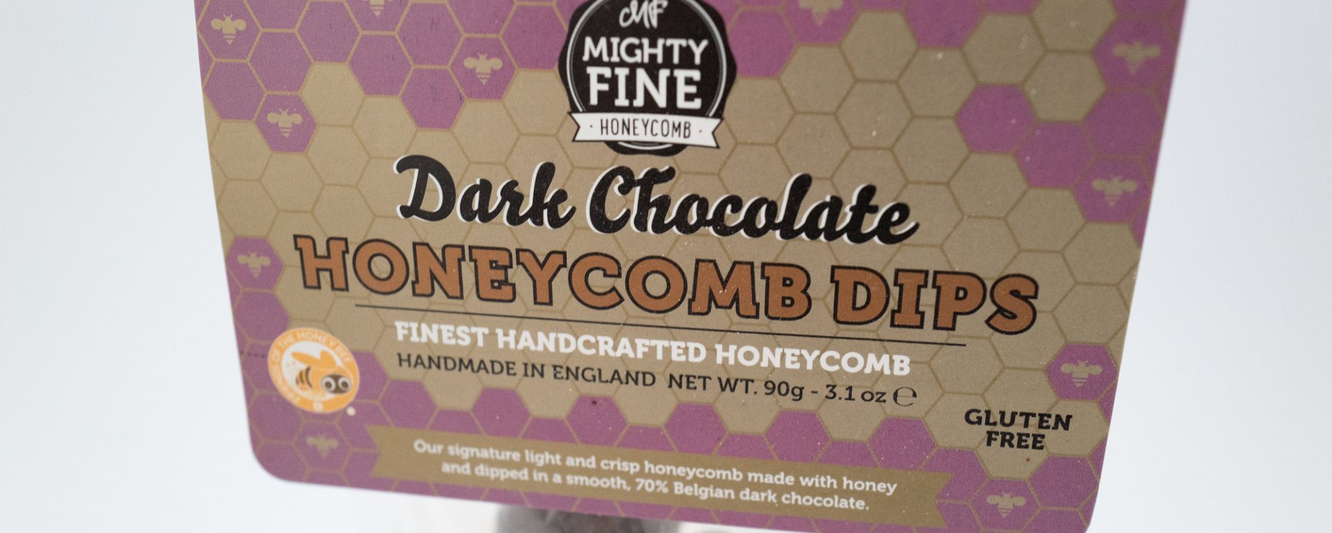 Mighty fine - Dark chocolate honeycomb dips