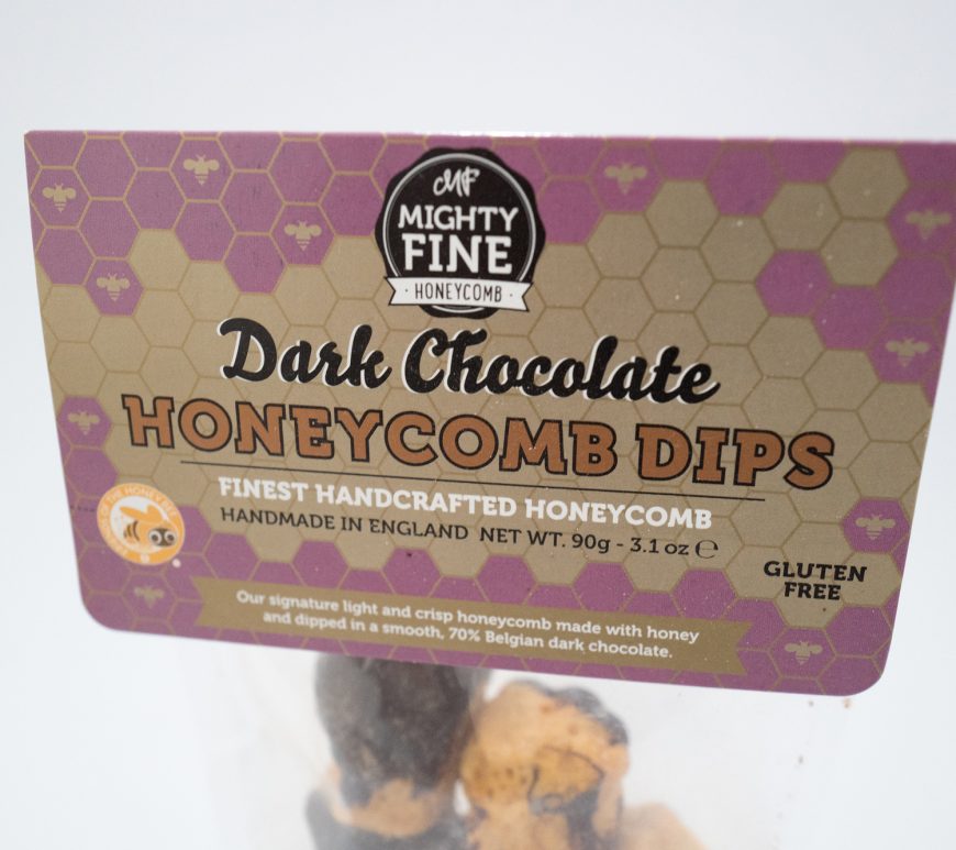 Mighty fine - Dark chocolate honeycomb dips