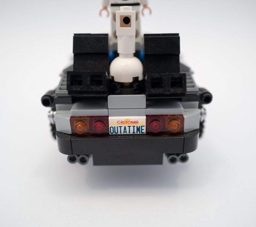 Lego Back to the Future car