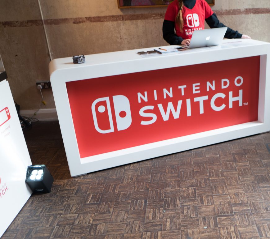 Nintendo switch - London event