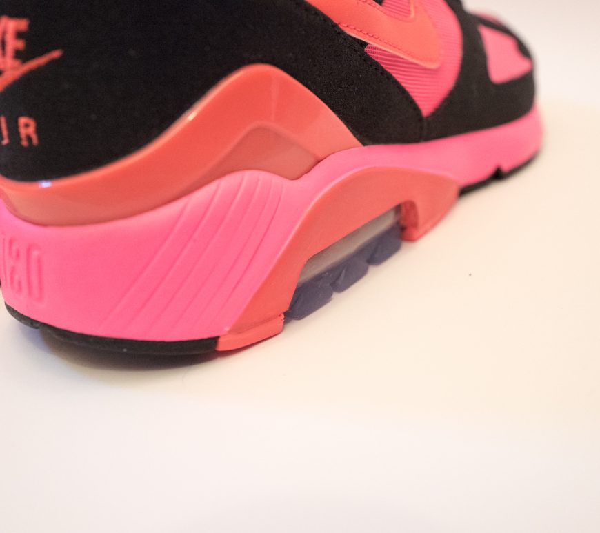 Nike Air 180 X CDG (COMME des GARCONS) limited edition - Pink & black sneakers