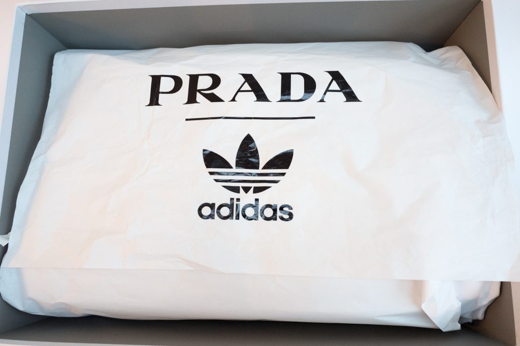 Prada X Adidas Limited edition - bag and trainers